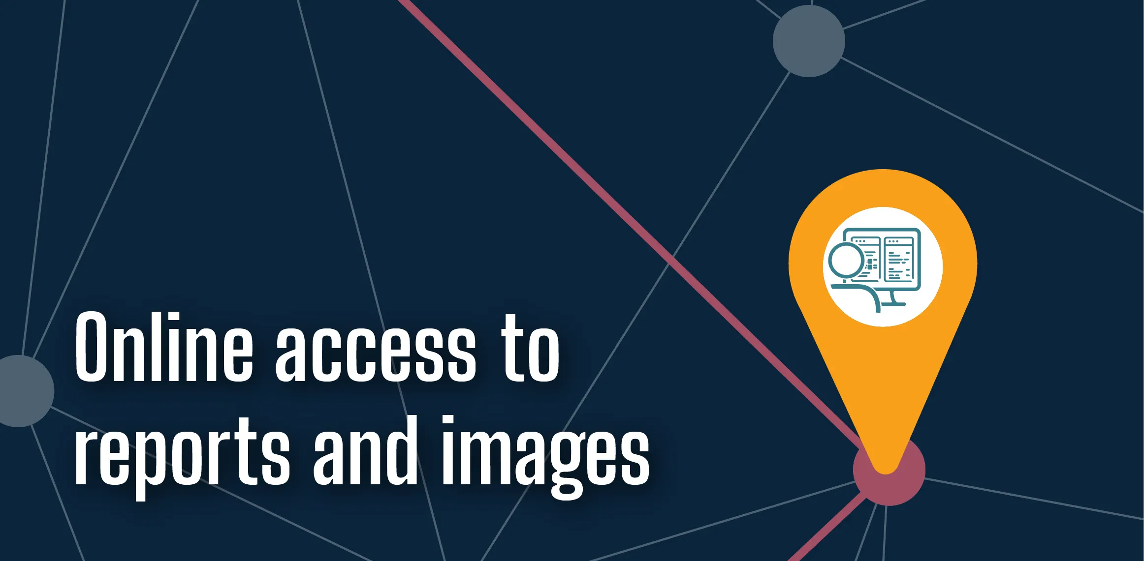 Online access to reports and images
