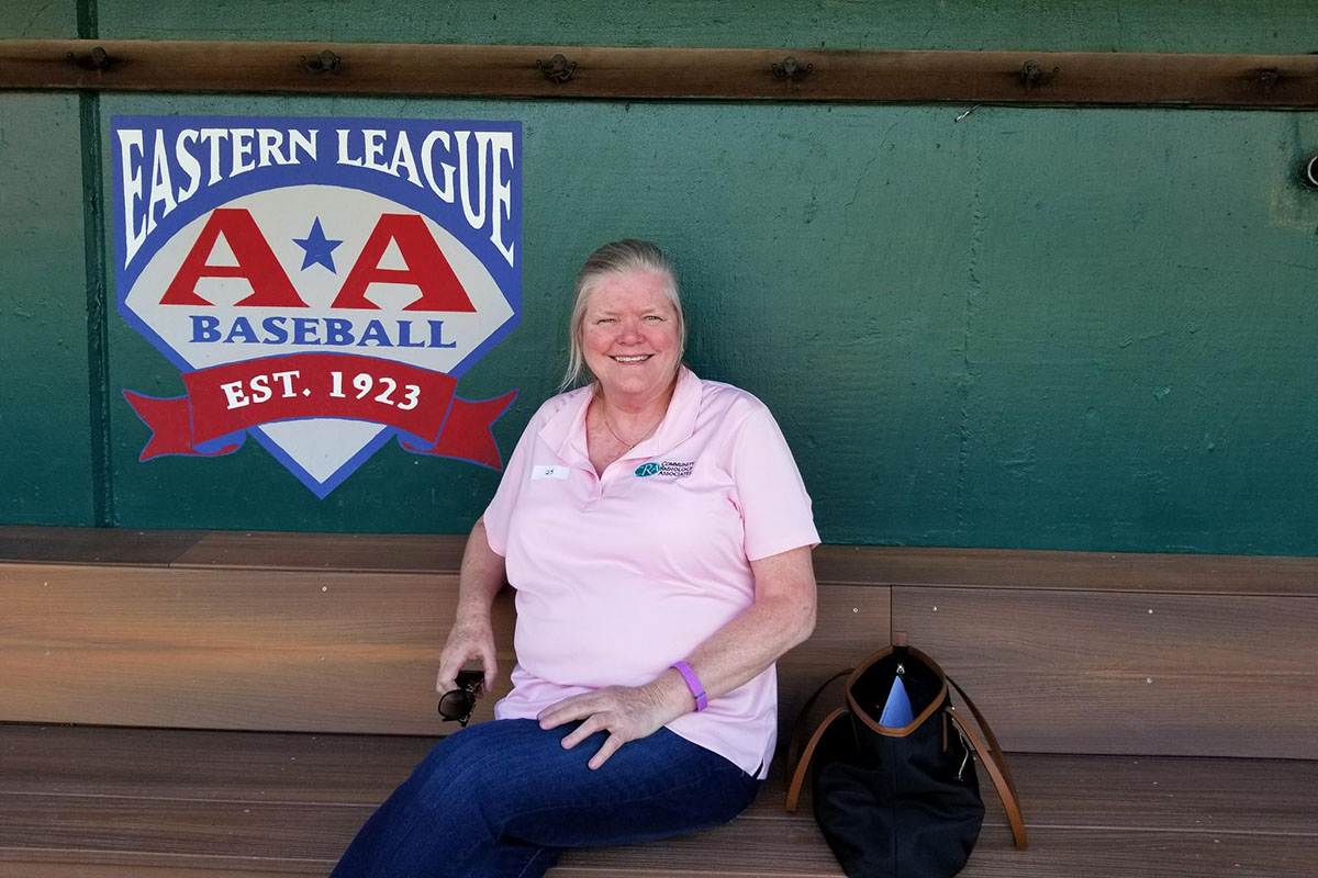 Our Regional Manager Practices with the Bowie Baysox