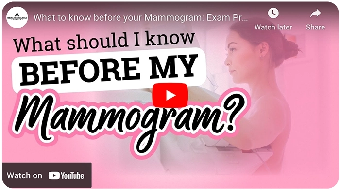 What to know before your Mammogram: Exam Prep | American Radiology
