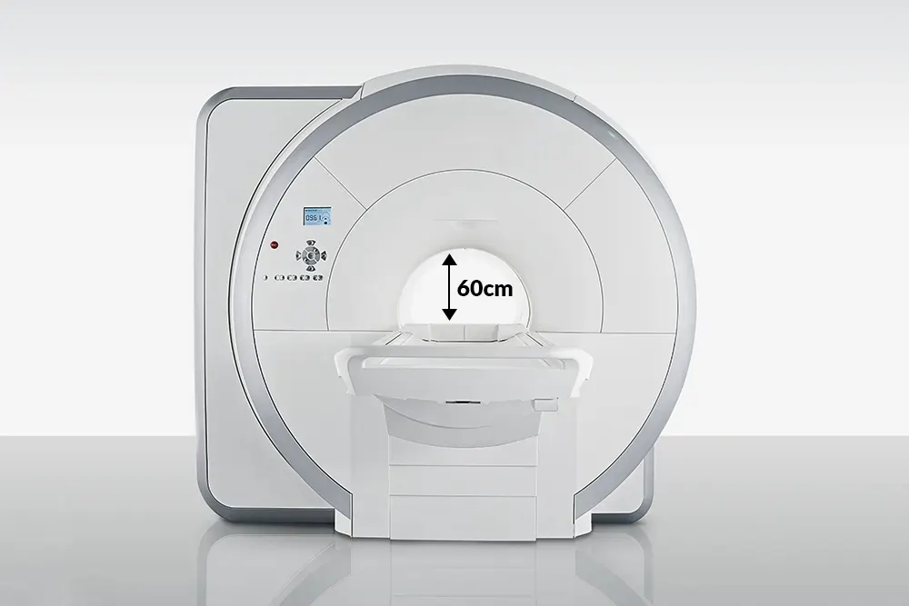 Traditional 1.5T MRI Front View