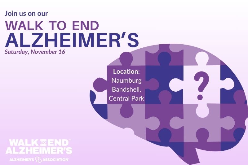 Join Lenox Hill Radiology for Manhattan's Walk to End Alzheimer's!